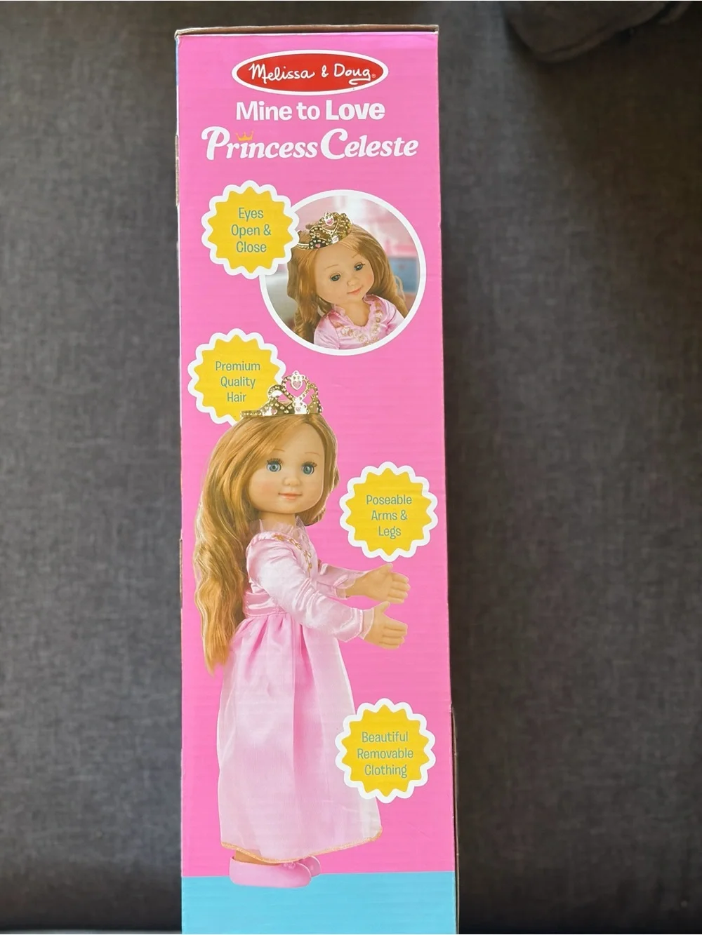 NWT Melissa & Doug Mine to Love Princess Celeste 14” Doll